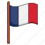 france, pin, french, marker, flag, national, country 