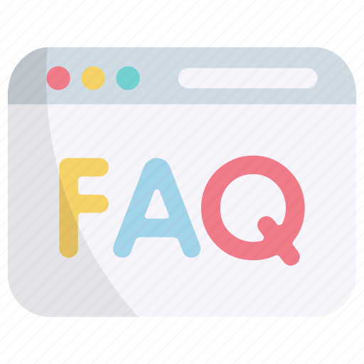 Webpage, website, browser, faq, question, answer, help icon - Download on Iconfinder
