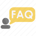 faq, help, question, support, ask, information, answer