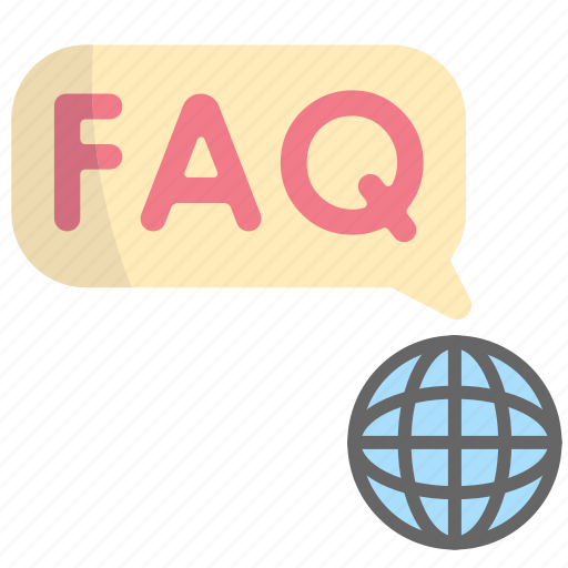 Faq, help, question, support, ask, information, world icon - Download on Iconfinder