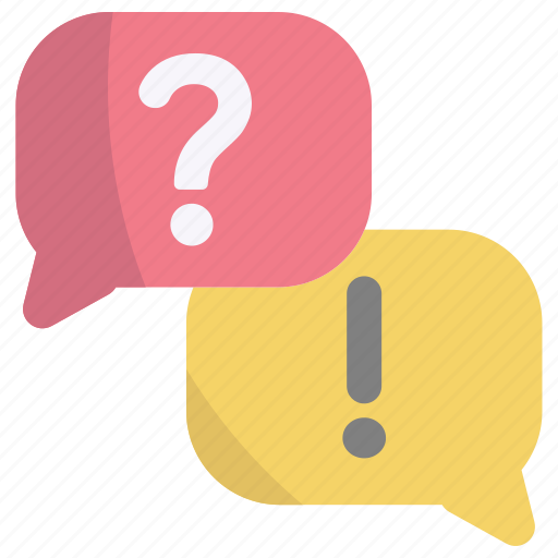 Chat, faq, message, talk, question, answer icon - Download on Iconfinder