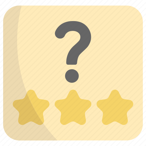 Rating, feedback, review, faq, question, support, service icon - Download on Iconfinder