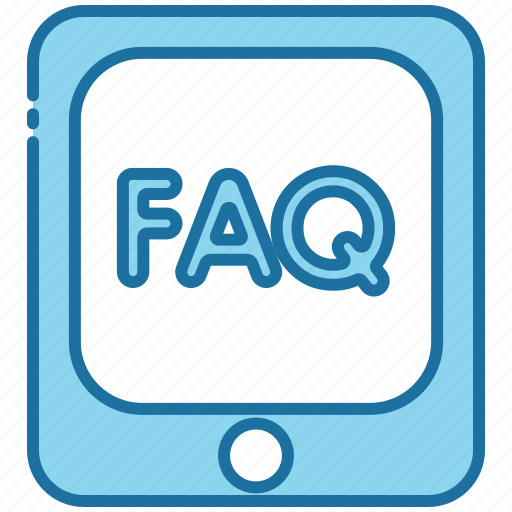 Tablet, technology, faq, answer, question, help, service icon - Download on Iconfinder