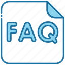 faq, help, question, support, ask, information, service