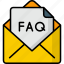 faq, question, help, mail, letter, email 