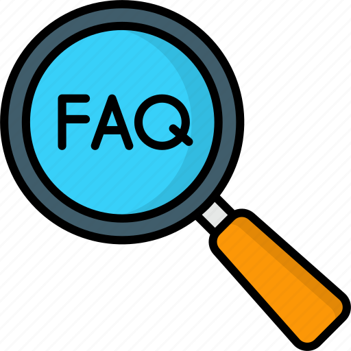 Faq, question, help, service, search, magnifier, seo icon - Download on Iconfinder