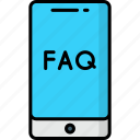 faq, question, support, help, service, mobile, online faq 