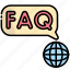 faq, help, question, support, ask, information, world 