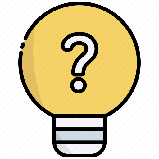 Lamp, light, idea, question, help, creative, support icon - Download on Iconfinder