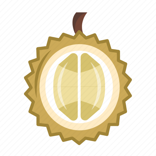 Durian, yellow, fruit, fresh, food, sweet, smell icon - Download on Iconfinder
