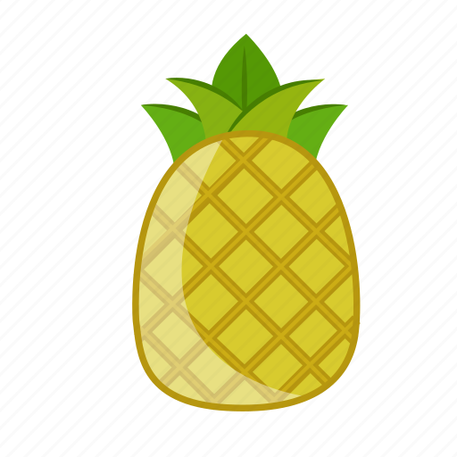 Pineapple, fruit, tropical, fresh, yellow, food icon - Download on Iconfinder