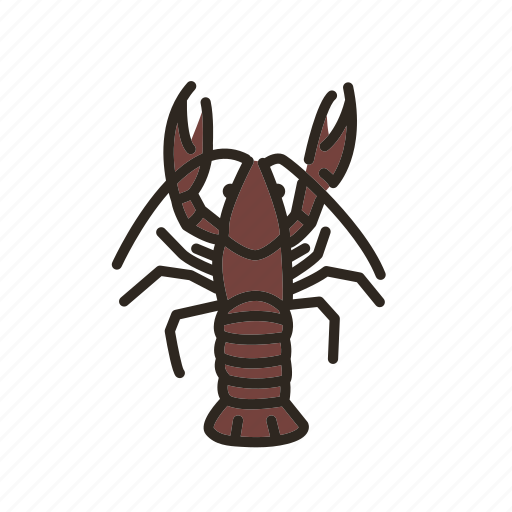 Crawfish, crayfish, freshwater, freshwater lobsters, lobster, mudbugs icon - Download on Iconfinder