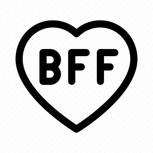 Best, friends, miscellaneous, friendship, heart icon - Download on Iconfinder