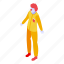 clown, man, isometric 