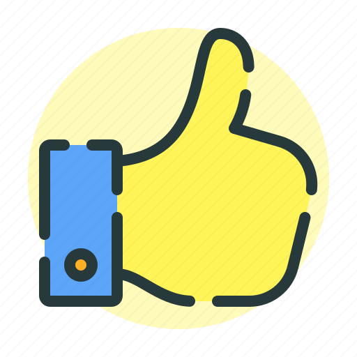 Thumbs, up, hand, left, like, move icon - Download on Iconfinder