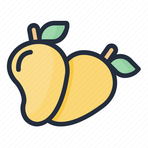 Mango, food, fruit, juicy, tropical fruit icon - Download on Iconfinder