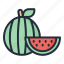 watermelon, food, fruit, juicy, tropical fruit 