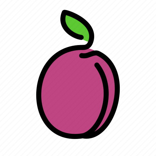 Plum, fruit, food, healthy, sweet icon - Download on Iconfinder