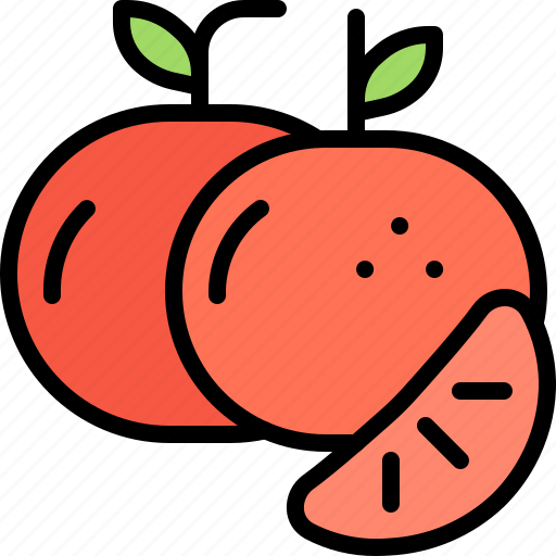 Mandarin, fruit, food, shop icon - Download on Iconfinder