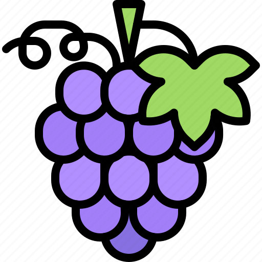 Grape, fruit, food, shop icon - Download on Iconfinder