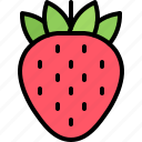 strawberry, berry, fruit, food, shop