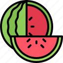 watermelon, fruit, food, shop
