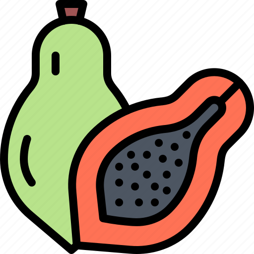 Papaya, fruit, food, shop icon - Download on Iconfinder