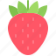 strawberry, berry, fruit, food, shop 