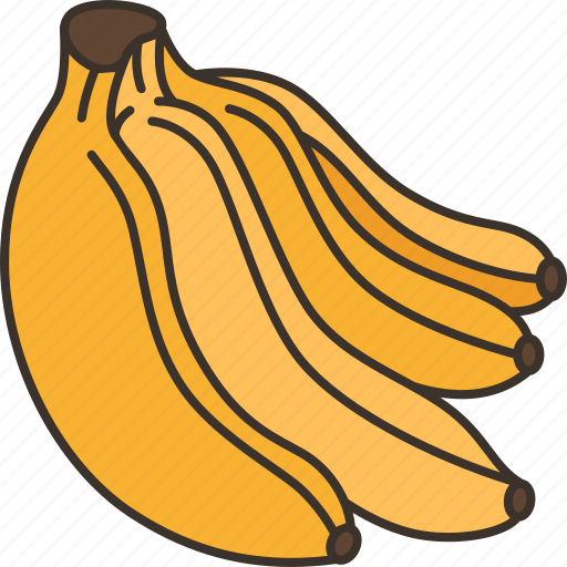 Banana, food, diet, organic, vitamins icon - Download on Iconfinder
