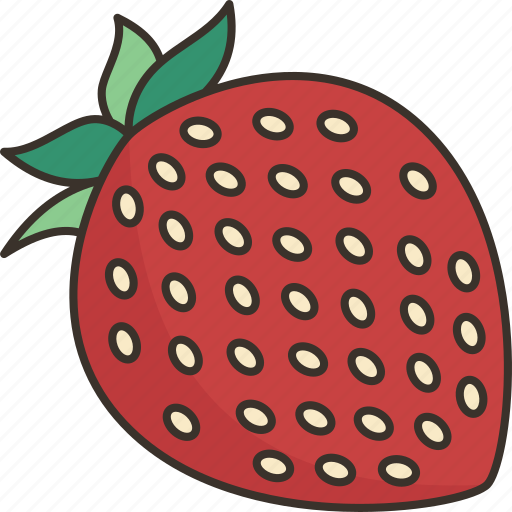 Strawberry, berry, fresh, fruit, vitamins icon - Download on Iconfinder