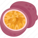 passionfruit, food, fresh, nutrition, tropical