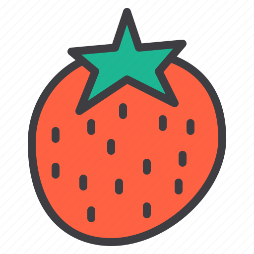Food, fruit, healthy, strawberry, vegetable icon - Download on Iconfinder