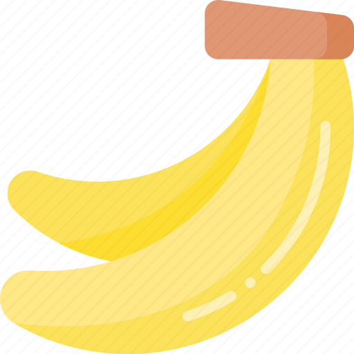 Banana, fruit, vegetable, food, healthy food, diet, vegetarian icon - Download on Iconfinder