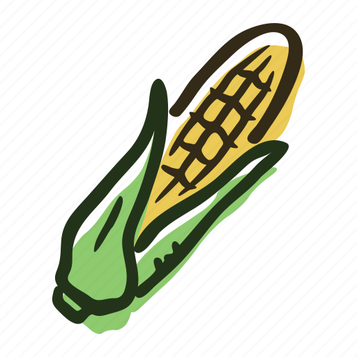 Corn, field, food, garden, healthy, popcorn, vegetable icon - Download on Iconfinder