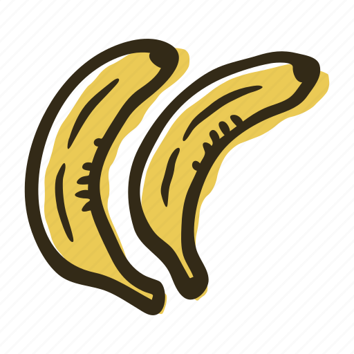 Banana, food, fruit, garden, healthy, tropical icon - Download on Iconfinder