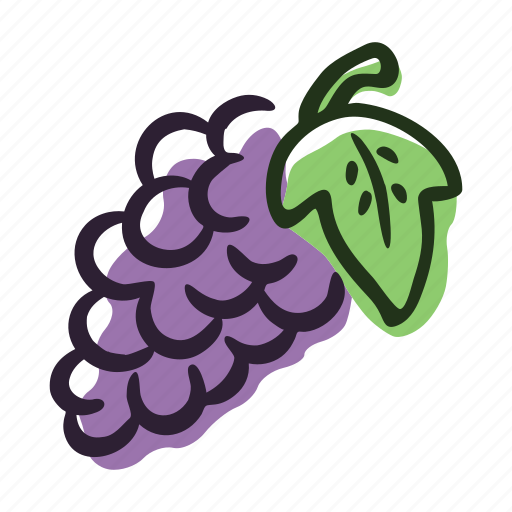 Dessert, fruit, grapes, healthy, sweet icon - Download on Iconfinder