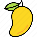 mango, fruit, food, sweet