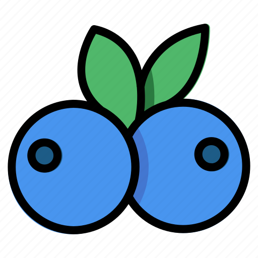 Blueberries, juicy, fruit, sweet, berry icon - Download on Iconfinder