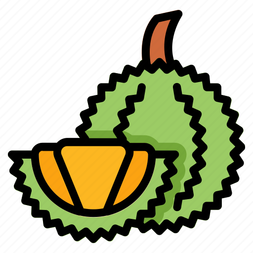 Durian, fruit, tropical, food, juicy icon - Download on Iconfinder