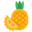 pineapple, food, tropical, vitamin, fruit 