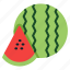 watermelon, summer, slice, fruit, food 