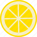 lemon, cutfruit, food, sweet