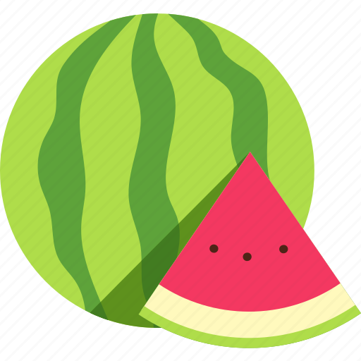 Watermelon, with, half, sliced, cut, fruit, food icon - Download on Iconfinder