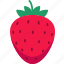 strawberry, fruit, food, sweet 