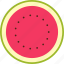 watermelon, cut, fruit, food, sweet 