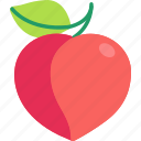 peach, fruit, food, sweet