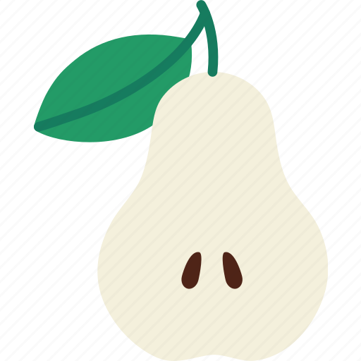 Pear, cut, fruit, food, sweet icon - Download on Iconfinder