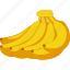 banana, comb, fruit, food, sweet 