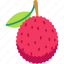 lychee, fruit, food, sweet