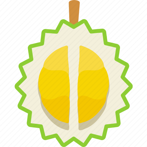 Durian, cut, fruit, food, sweet icon - Download on Iconfinder